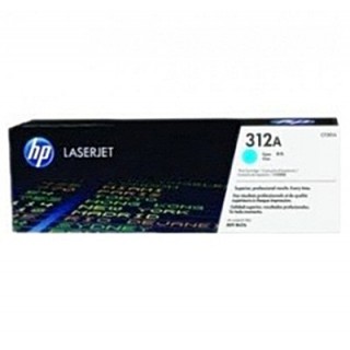 HP Laser jet CF381A สีฟ้า (312A) ตลับหมึกโทนเนอร์แท้ Original 